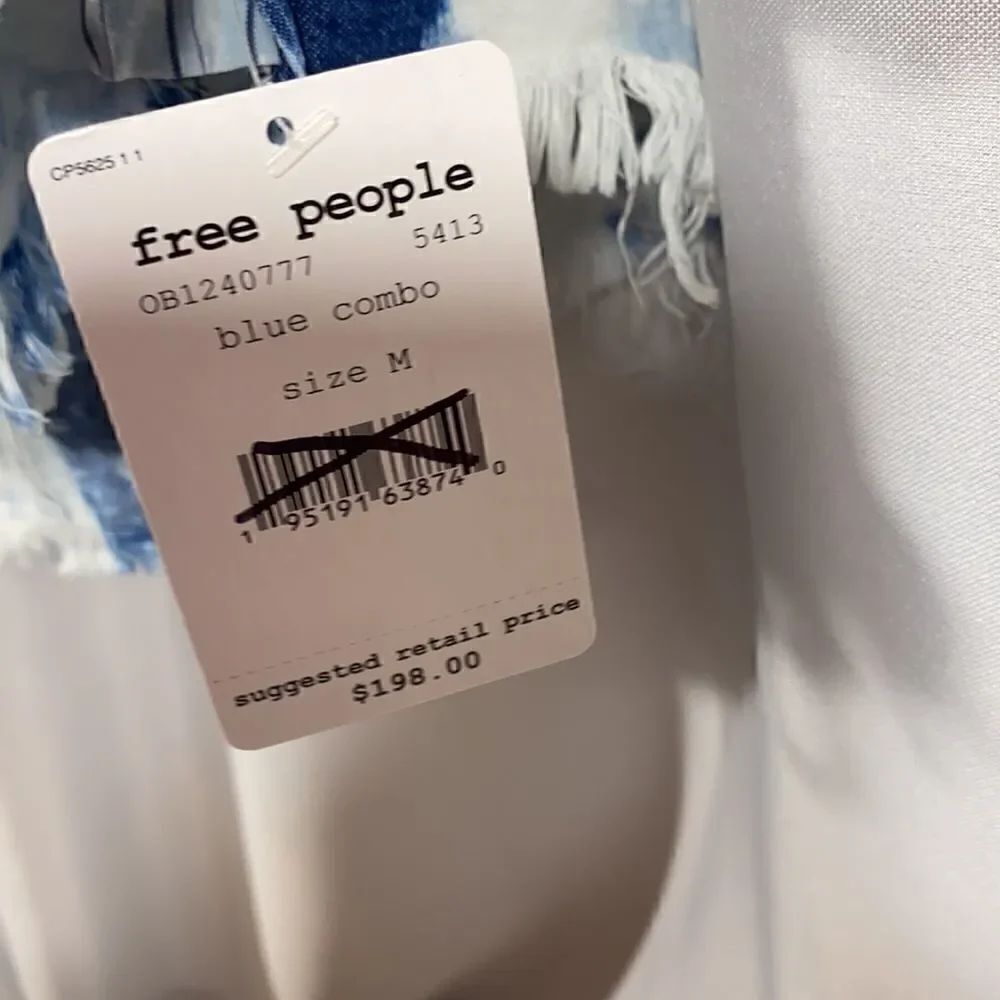 FREE PEOPLE SUNSHINE COAST PATCHWORK TOP NWT - Picture 9 of 12